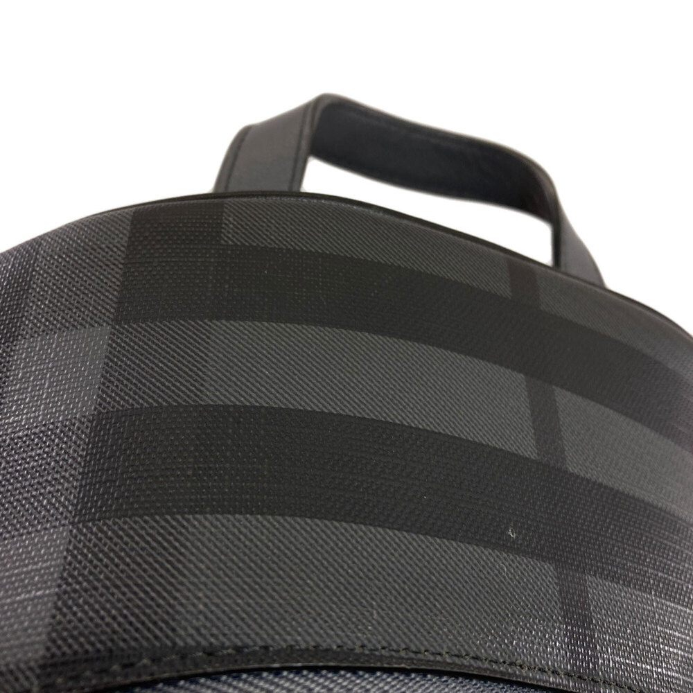 Burberry Rocco Check Pattern Backpack/Daypack, PVC, Women's BURBERRY - Picture 12 of 16